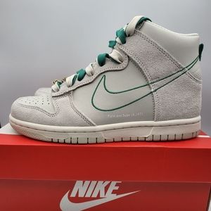 NEW 4.5 Youth | 6 Women Nike Dunk High SE Light Bone Sail First Use DD0733-001